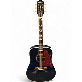 Used Epiphone Miranda Lambert Bluebird Blue Acoustic Electric Guitar