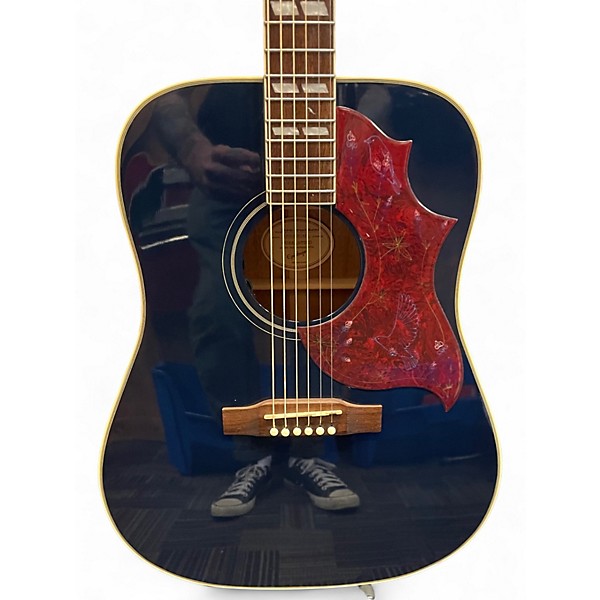 Used Epiphone Miranda Lambert Bluebird Blue Acoustic Electric Guitar