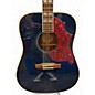 Used Epiphone Miranda Lambert Bluebird Blue Acoustic Electric Guitar