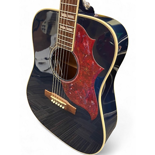 Used Epiphone Miranda Lambert Bluebird Blue Acoustic Electric Guitar