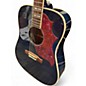 Used Epiphone Miranda Lambert Bluebird Blue Acoustic Electric Guitar