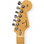 Used Fender PLAYER STRATOCASTER Black and White Solid Body Electric Guitar