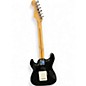 Used Fender PLAYER STRATOCASTER Black and White Solid Body Electric Guitar