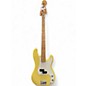 Used 2020 Fender Player Precision Bass Buttercream Electric Bass Guitar thumbnail