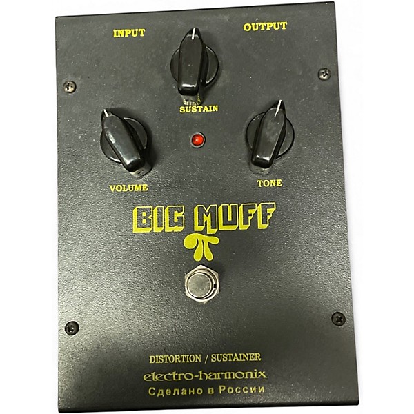 Used Electro-Harmonix BIG MUFF PI V7D Effect Pedal