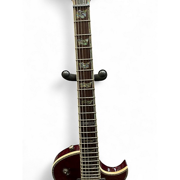 Used ESP LTD EC1000 Deluxe Black Cherry Solid Body Electric Guitar