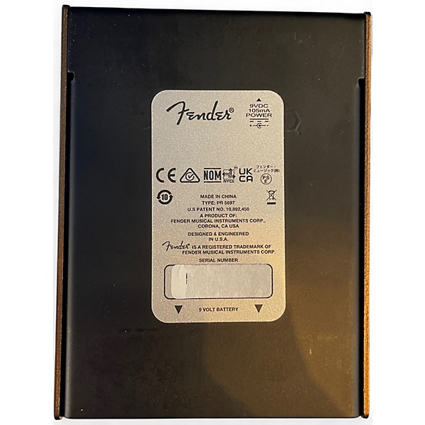 Used Fender SMOLDER ACOUSTIC OD Effect Pedal