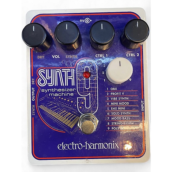 Used Electro-Harmonix synth 9 Effect Pedal