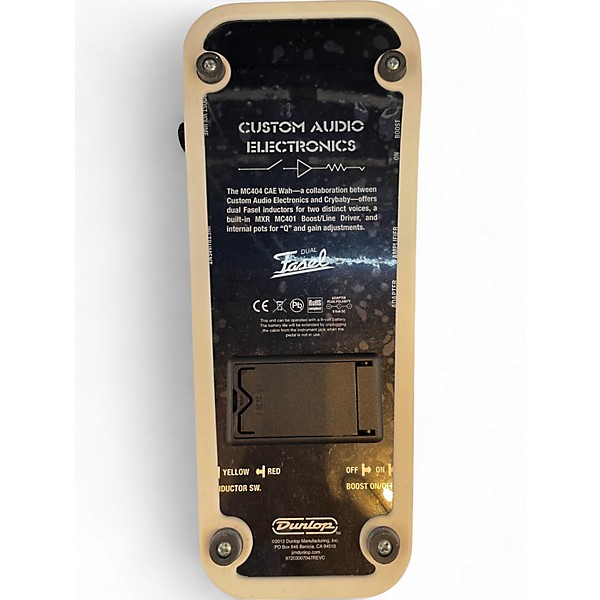 Used MXR cae mc404 custom wah Effect Pedal