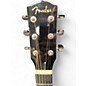 Used Fender CD-60SCE Black Acoustic Electric Guitar