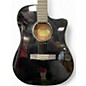 Used Fender CD-60SCE Black Acoustic Electric Guitar