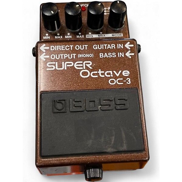 Used BOSS OC3 Super Octave Effect Pedal
