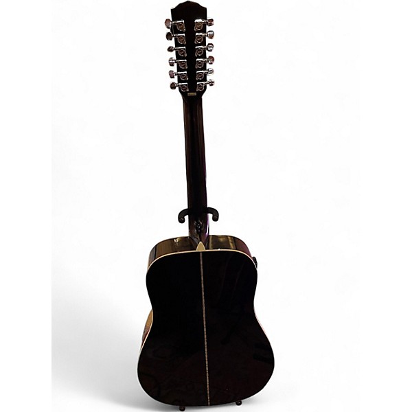Used Fender DG16E Black 12 String Acoustic Electric Guitar