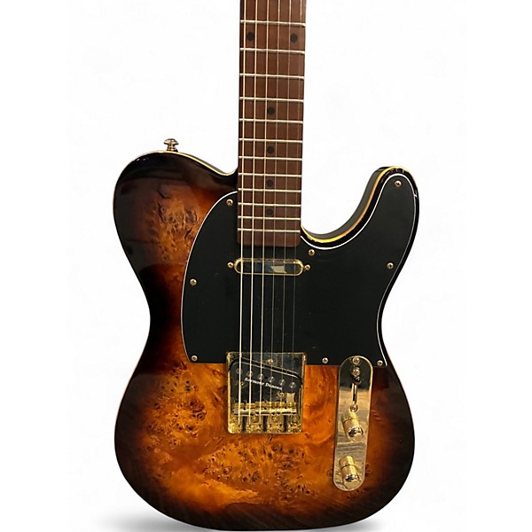 Used Michael Kelly Mod Shop 50 Duncan 2 Color Sunburst Solid Body Electric Guitar