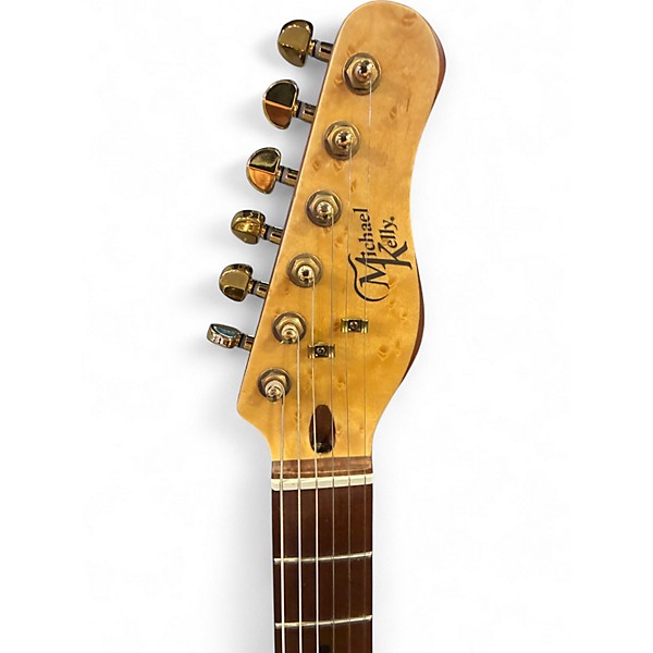 Used Michael Kelly Mod Shop 50 Duncan 2 Color Sunburst Solid Body Electric Guitar