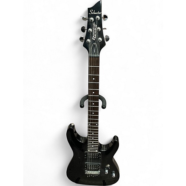 Used Schecter Guitar Research Omen 6 Black Solid Body Electric Guitar