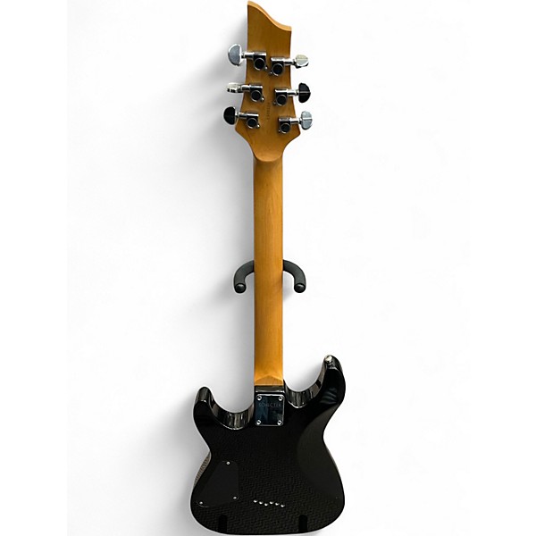 Used Schecter Guitar Research Omen 6 Black Solid Body Electric Guitar