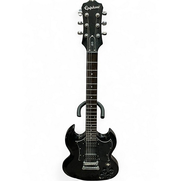 Used Epiphone SG Black Solid Body Electric Guitar