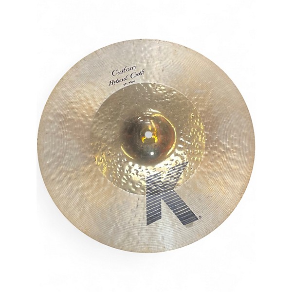 Used Zildjian 17in K Custom Hybrid Cymbal