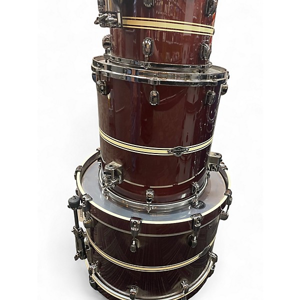 Used TAMA 3 Piece Starclassic Performer Birch Bubinga Burgundy Mist Drum Kit