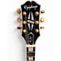 Used Epiphone Les Paul Custom Black Solid Body Electric Guitar