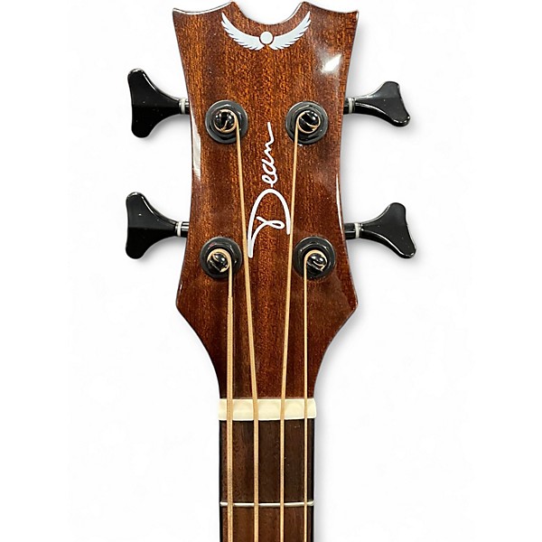 Used Dean AX EABC MAH GC Mahogany Acoustic Bass Guitar