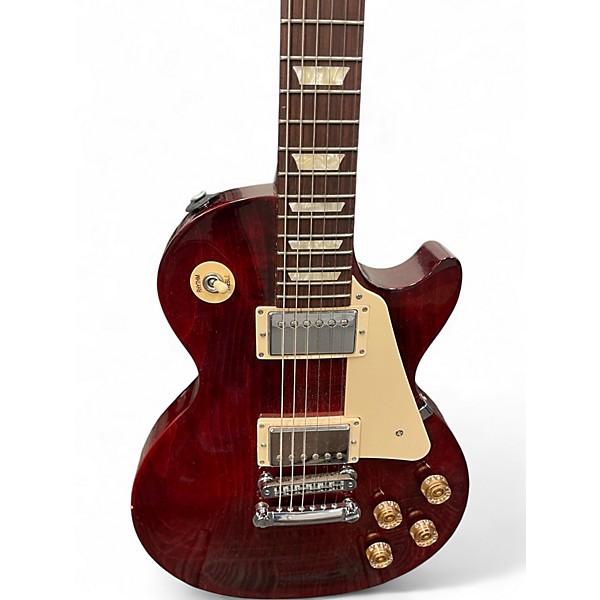 Used Gibson Les Paul Studio Cherry Solid Body Electric Guitar