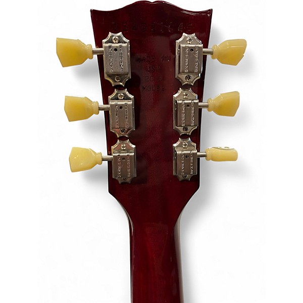 Used Gibson Les Paul Studio Cherry Solid Body Electric Guitar