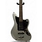 Used 2014 Squier Vintage Modified Jaguar Bass Special Silver Electric Bass Guitar