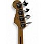 Used 2014 Squier Vintage Modified Jaguar Bass Special Silver Electric Bass Guitar