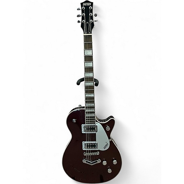 Used 2021 Gretsch Guitars G5220 Electromatic Black Cherry Hollow Body Electric Guitar