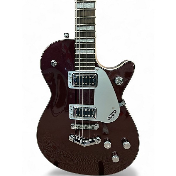 Used 2021 Gretsch Guitars G5220 Electromatic Black Cherry Hollow Body Electric Guitar