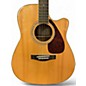 Used 2004 Yamaha FGX-04 LTD Natural Acoustic Guitar