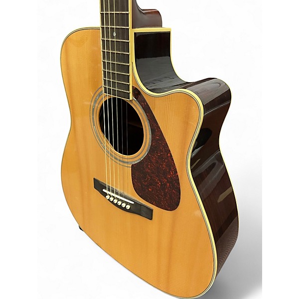 Used 2004 Yamaha FGX-04 LTD Natural Acoustic Guitar