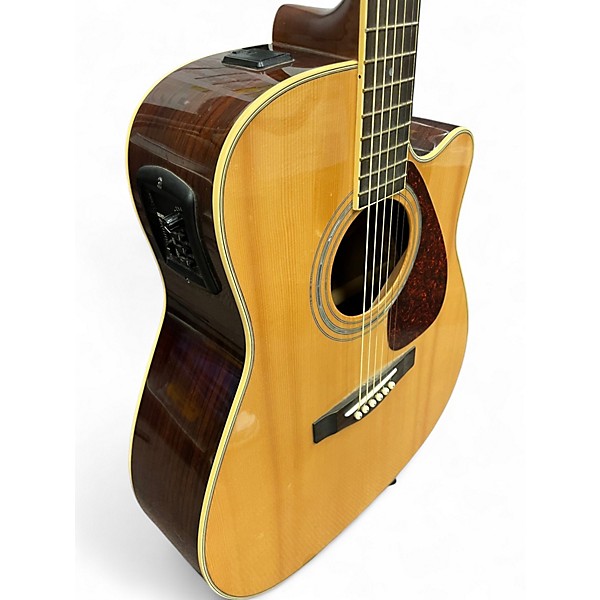 Used 2004 Yamaha FGX-04 LTD Natural Acoustic Guitar