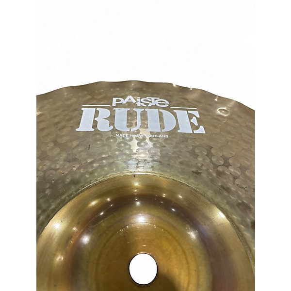 Used Paiste 14in Rude Sound Edge Hi Hat Bottom Cymbal