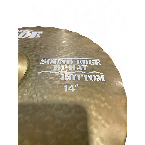 Used Paiste 14in Rude Sound Edge Hi Hat Bottom Cymbal
