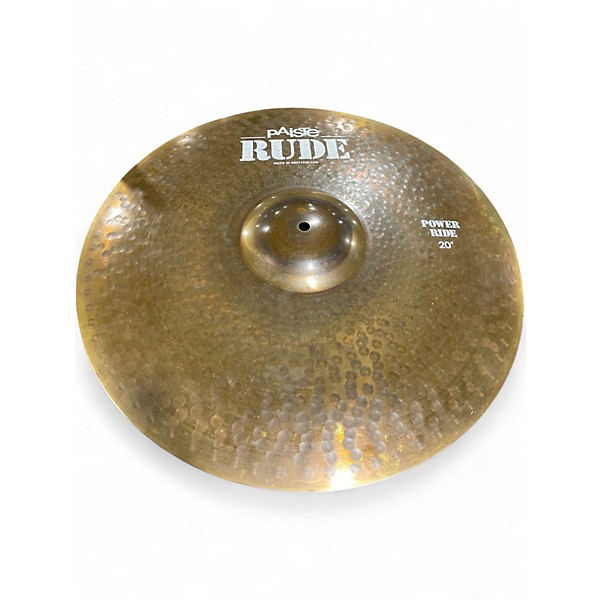 Used Paiste 20in Rude Power Ride Cymbal