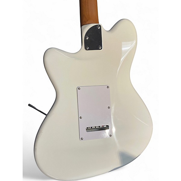 Used Ibanez ICH100 Vintage White Solid Body Electric Guitar