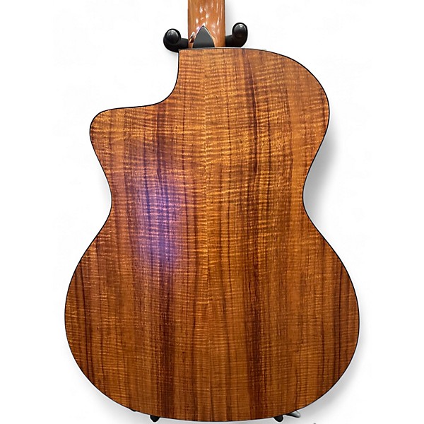 Used Taylor CUSTOM 224CE K DLX Natural Acoustic Electric Guitar