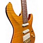 Used Schecter Guitar Research CALIFORNIA CLASSIC CUSTOM SHOP Trans Amber Solid Body Electric Guitar