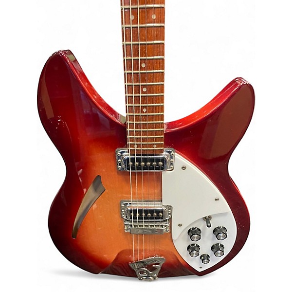 Vintage 1994 Rickenbacker 330 Fireglo Hollow Body Electric Guitar
