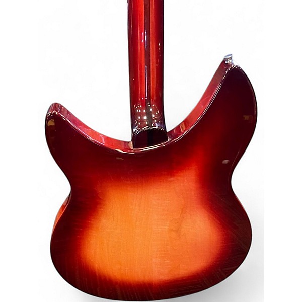 Vintage 1994 Rickenbacker 330 Fireglo Hollow Body Electric Guitar