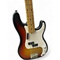 Vintage 1975 Fender Precision 3 Color Sunburst Electric Bass Guitar