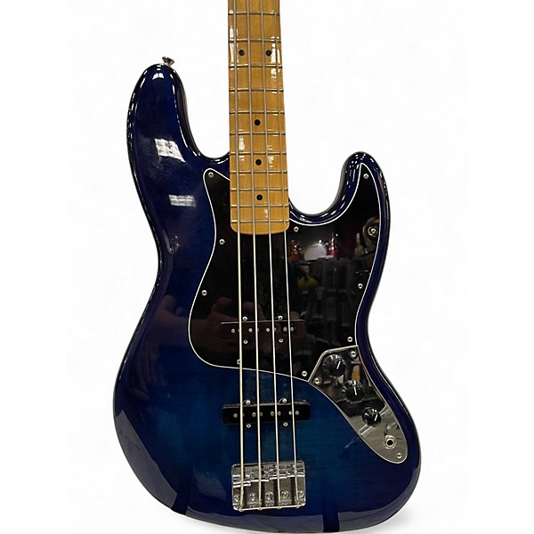 Used 2025 Fender Limited Player II Jazz Bass Blue Burst Electric Bass Guitar