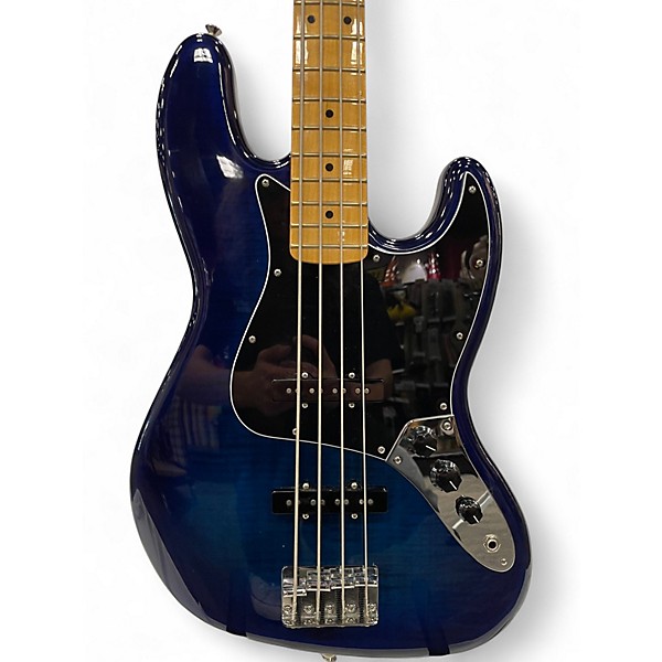 Used 2025 Fender Limited Player II Jazz Bass Blue Burst Electric Bass Guitar