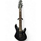 Used Sterling by Music Man John Petrucci JP157 7 String Satin Black Solid Body Electric Guitar thumbnail