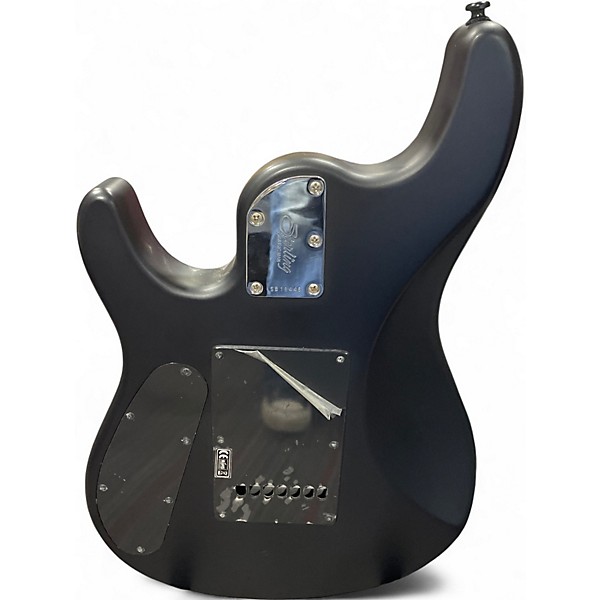 Used Sterling by Music Man John Petrucci JP157 7 String Satin Black Solid Body Electric Guitar