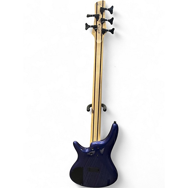 Used Ibanez SR300E Blue Electric Bass Guitar