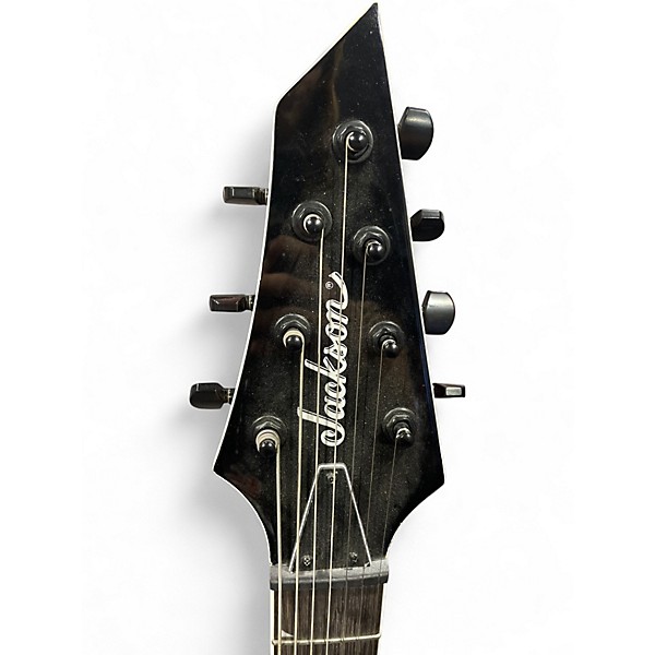 Used Jackson JS22Q-7 DKA Trans Black Solid Body Electric Guitar
